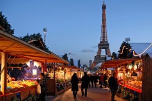 Le_marché de Noël européen au Trocadéro